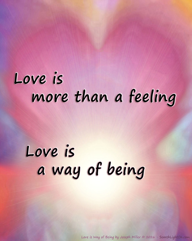 love is way of being